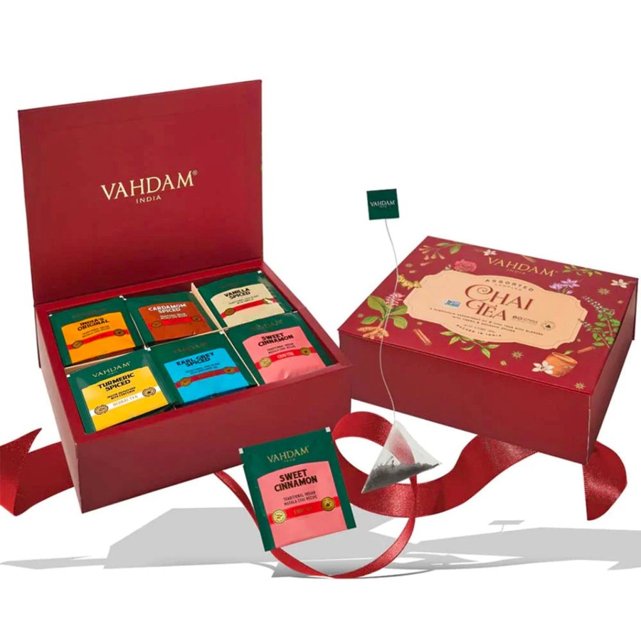 Teas VAHDAM Chai Tea | Chai Tea Assortment Valentine'S Day Gift Set, 6 Variants