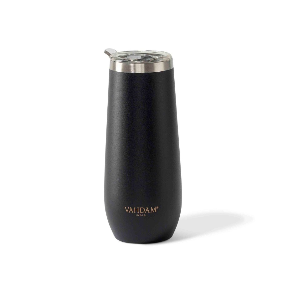 Drinkware VAHDAM | Caper Tumbler Insulated (Black)