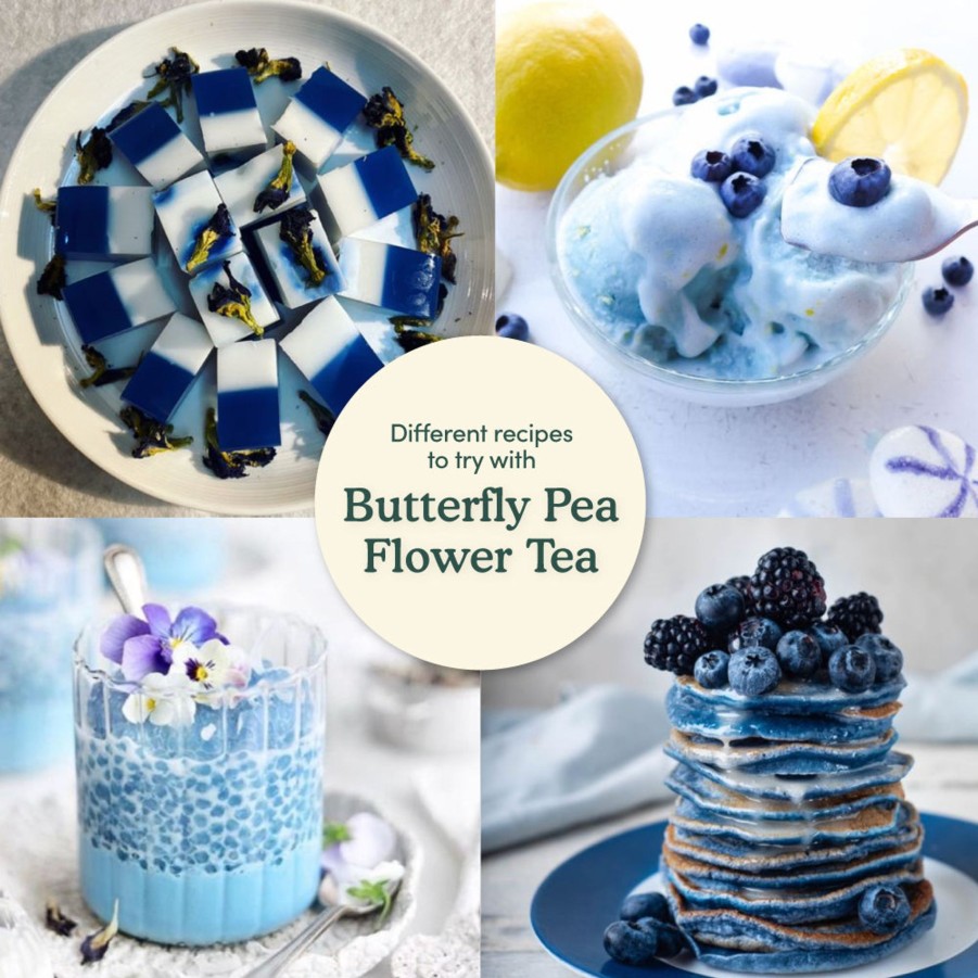 Teas VAHDAM Herbal Tea | Butterfly Pea Flower Herbal Tea: 40 Tea Bags