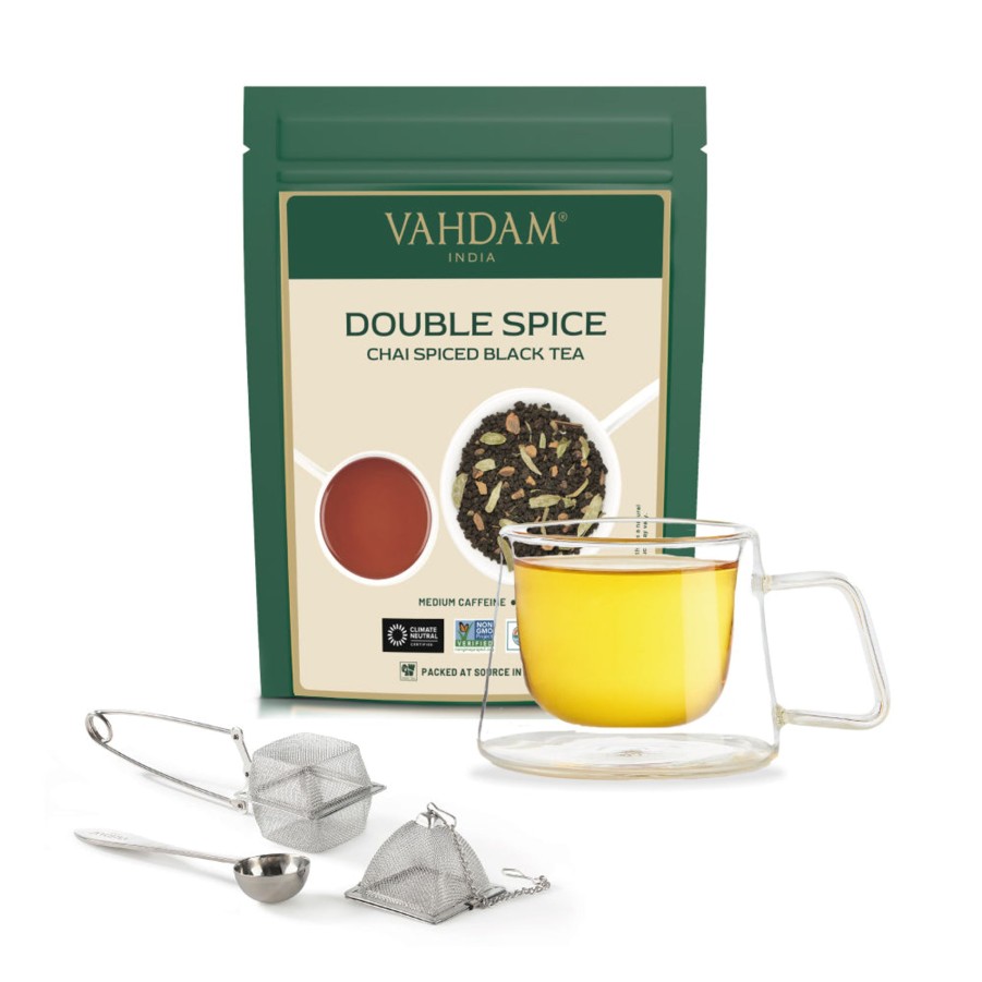 Teas VAHDAM Chai Tea | Double Spice Masala Kit