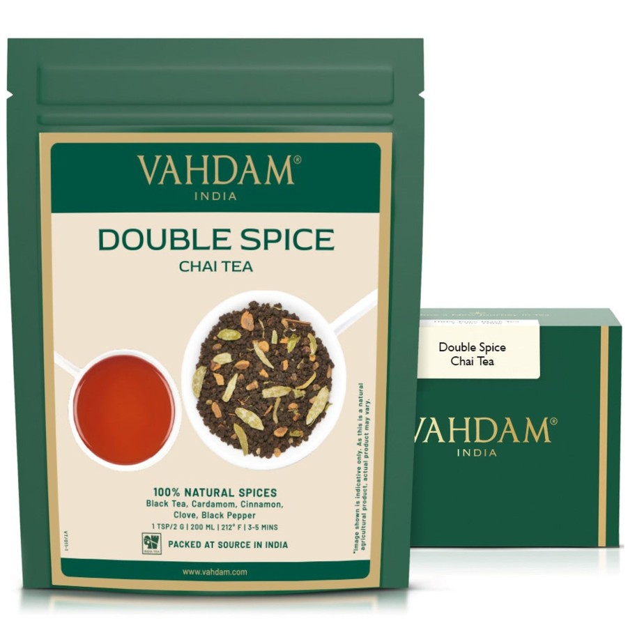 Teas VAHDAM Chai Tea | Double Spice Masala Kit