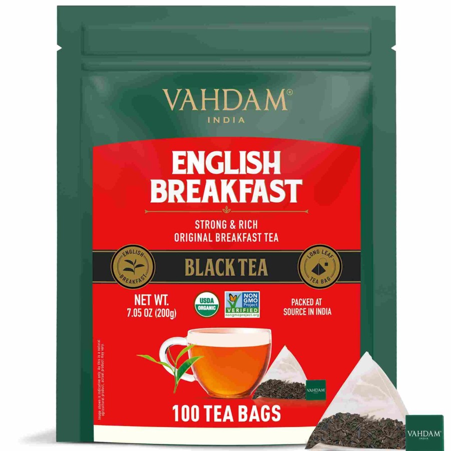 Teas VAHDAM Black Tea | English Breakfast Black Tea, 100 Count