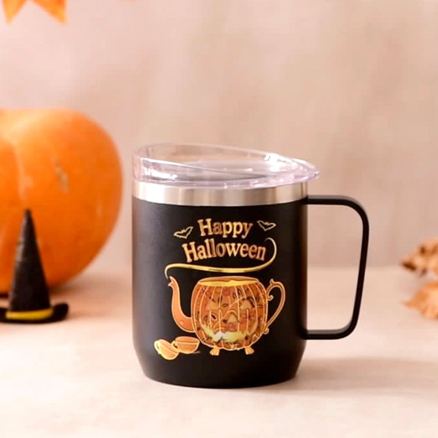 Drinkware VAHDAM | Halloween Mug Insulated - Black