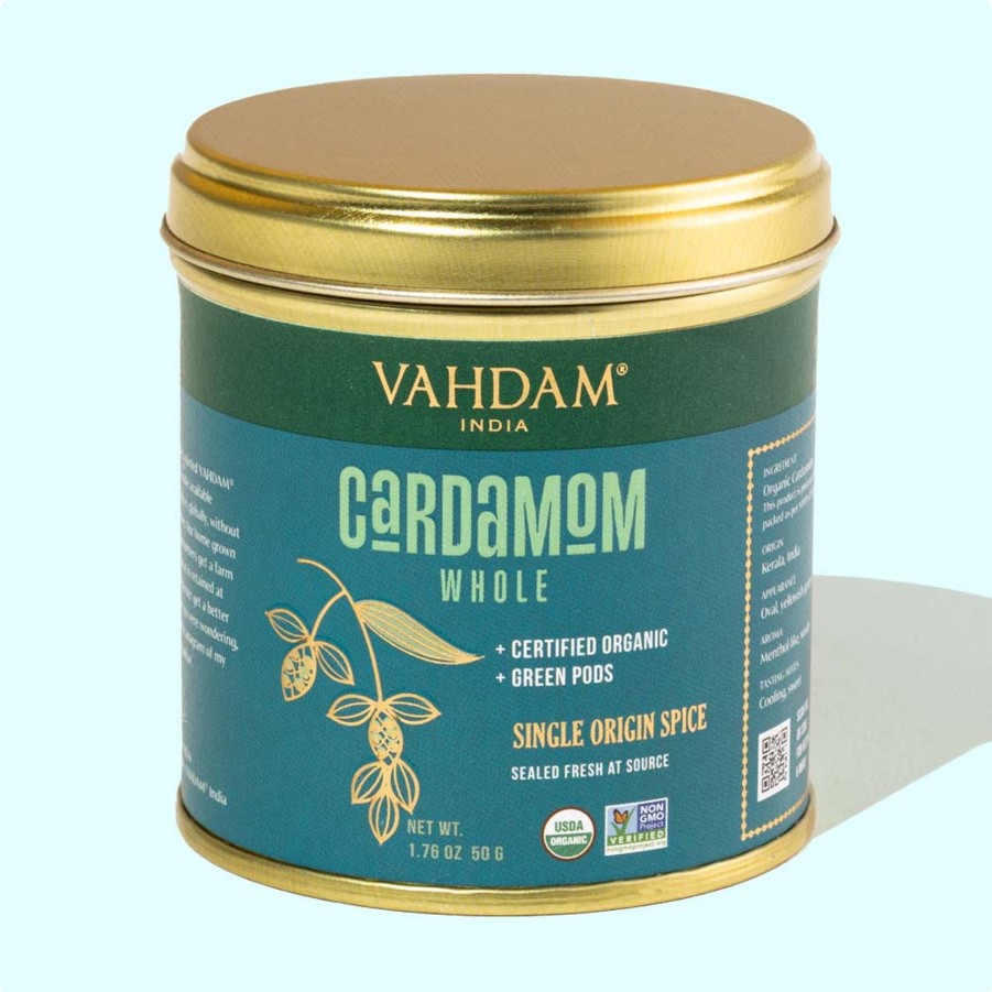 Spices VAHDAM | Organic Cardamom Whole