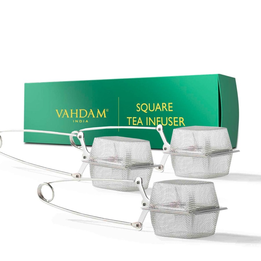 Drinkware VAHDAM | Square Tea Infuser