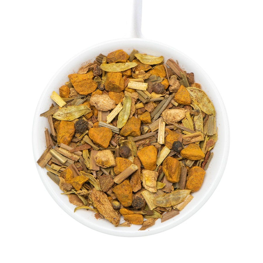 Teas VAHDAM Herbal Tea | Turmeric Spiced Herbal Tea Tisane, 100 Count