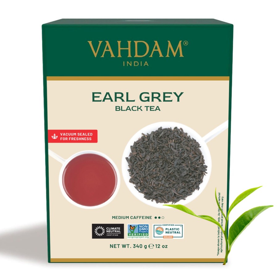 Teas VAHDAM Black Tea | Earl Grey Black Tea,12 Oz