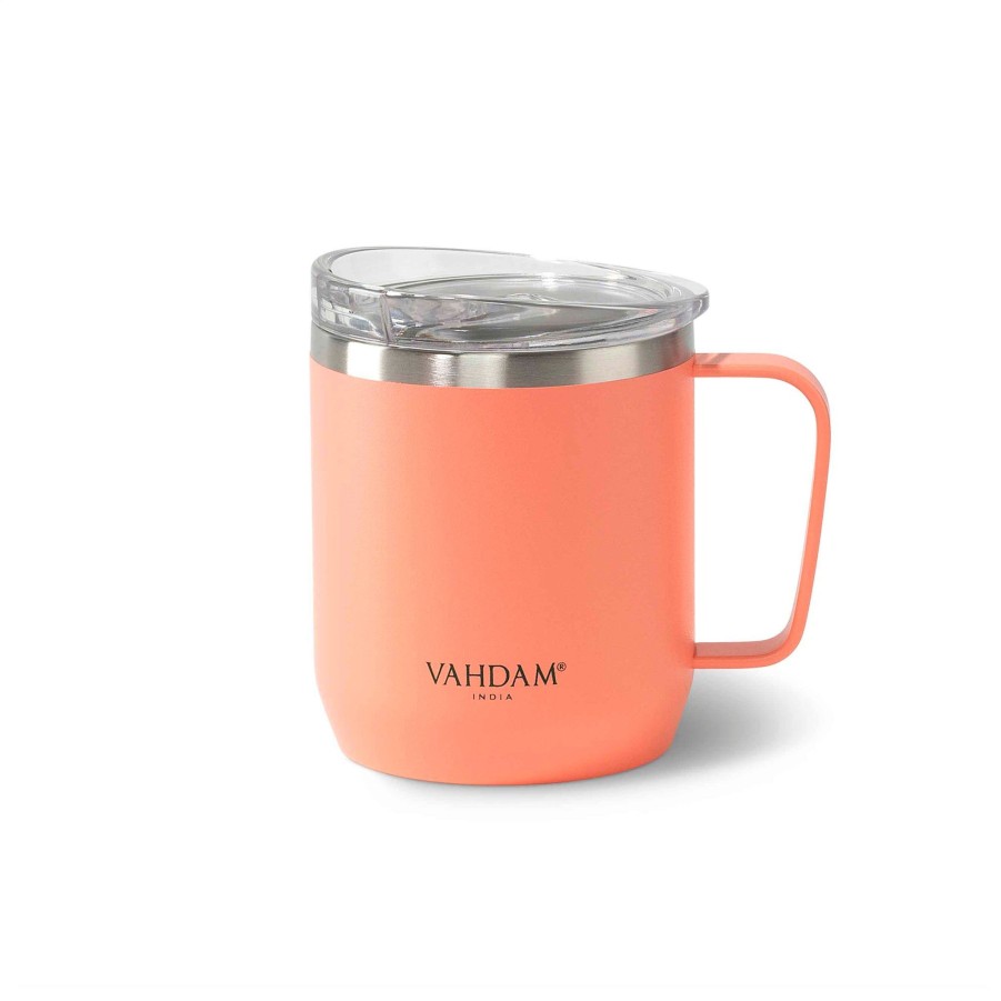 Drinkware VAHDAM | Drift Mug Insulated (Coral)