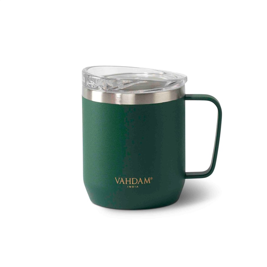 Drinkware VAHDAM | Drift Mug Insulated (Green)