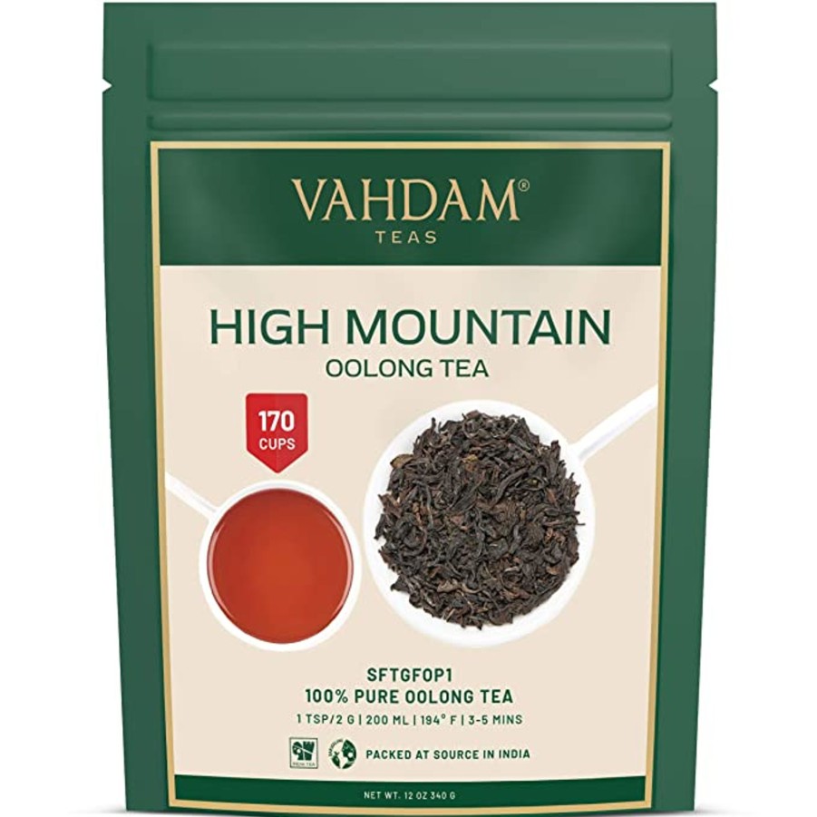 Teas VAHDAM Oolong Tea | High Mountain Oolong Tea, 12 Oz