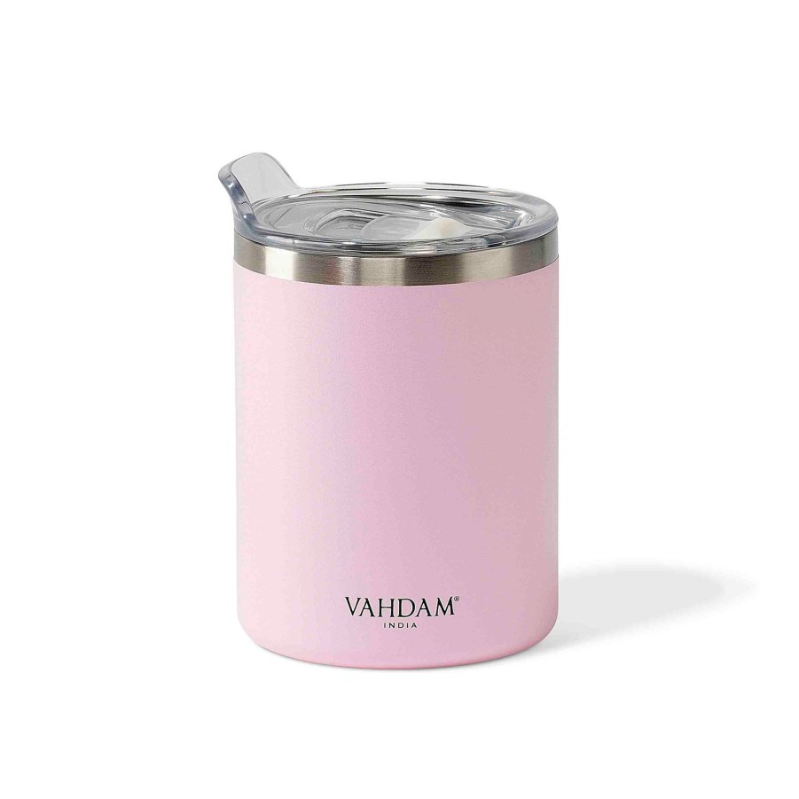 Drinkware VAHDAM | Hustle Tumbler Insulated (Blush Pink)