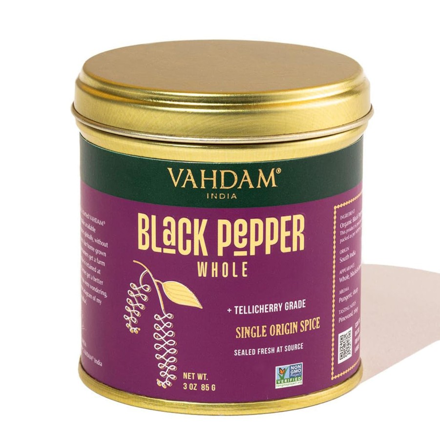 Spices VAHDAM | Black Pepper Whole