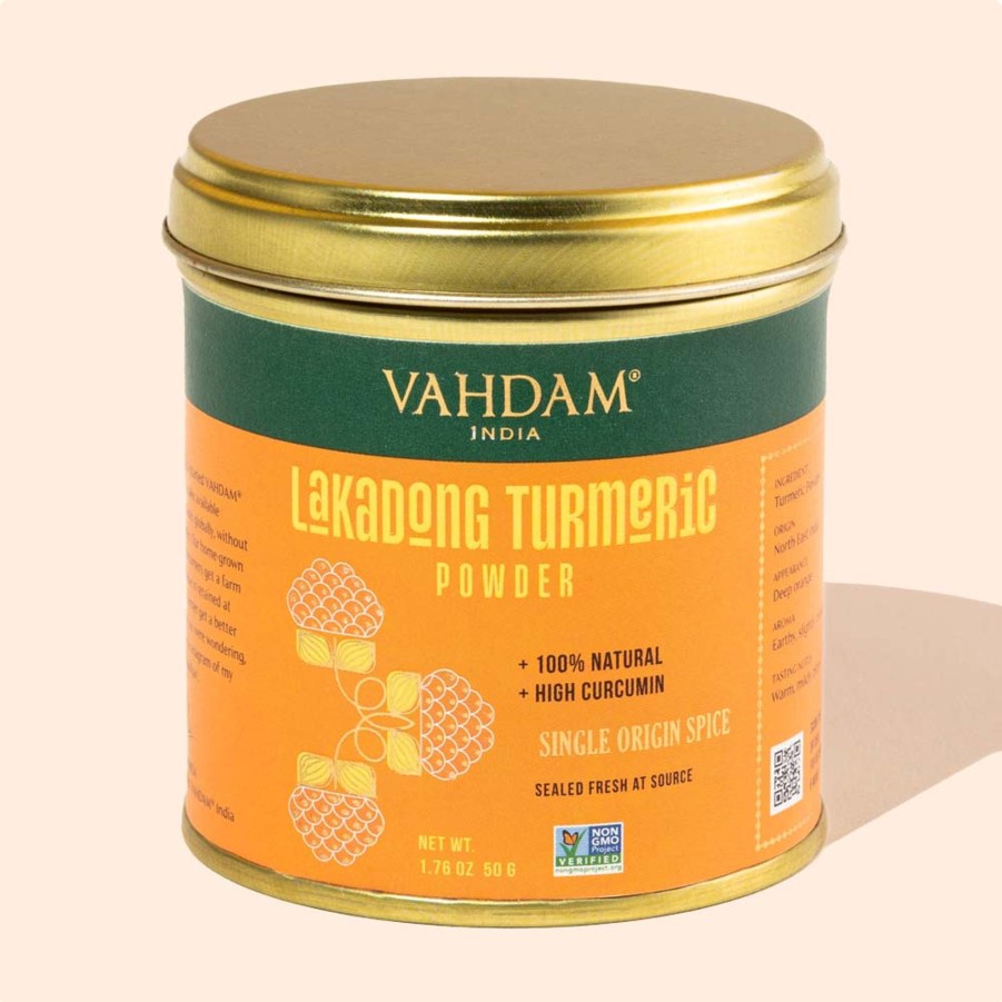 Teas VAHDAM Turmeric Latte | Lakadong Turmeric Powder